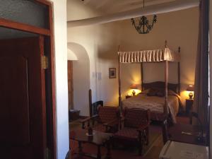 Postel nebo postele na pokoji v ubytování Hotel Midori