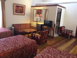 TV a/nebo společenská místnost v ubytování Hotel Midori
