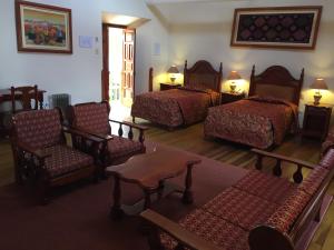 Postel nebo postele na pokoji v ubytování Hotel Midori