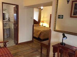 Postel nebo postele na pokoji v ubytování Hotel Midori