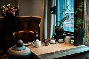 自在雲盧.莲心居的咖啡和沏茶工具