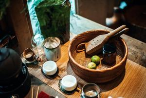 旅馆内部或周边提供的食物