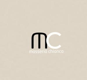 a letter logo for a medical clinic at masseria chianca " Le Gravine" in Mottola