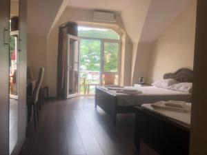 Letto o letti in una camera di Hotel Otsneba