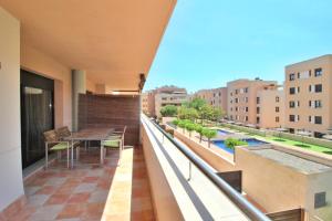 Balkón alebo terasa v ubytovaní AL07 Apartamento a 300 metros de la playa de Fenals