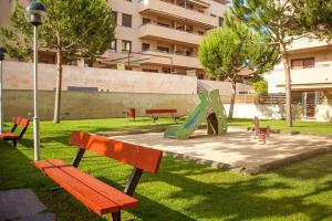 Vonkajšia záhrada v ubytovaní AL07 Apartamento a 300 metros de la playa de Fenals