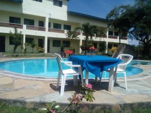 Bazén v ubytování Ashari Hotel nebo v jeho okolí