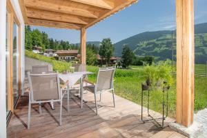 Üldine mäevaade või majutusasutusest "Chalet Bergzeit" Ferienhaus mit Sauna & Wellness pildistatud vaade