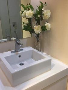 Ванная комната в PICO DE LORO RESORT CONDOTEL