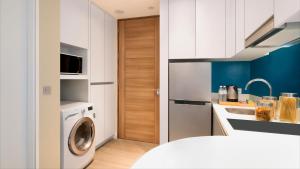 Kuchyň nebo kuchyňský kout v ubytování Citadines Cebu City