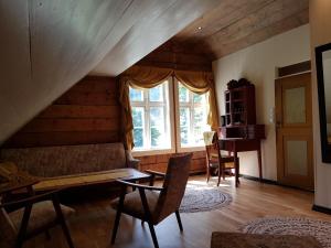 Zona d'estar a Rødseter Gjestegård