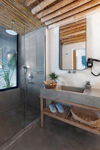 Koupelna v ubytování Harbour Suites Fethiye