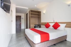 Katil atau katil-katil dalam bilik di 18 Suites Cebu