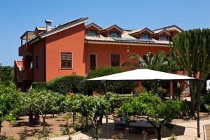 Zahrada ubytování B&B 7Cento Ulivi