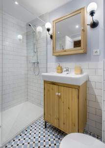 Koupelna v ubytování Duplex para 12 Panticosa