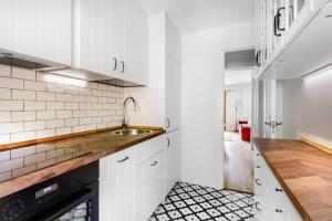Kuchyň nebo kuchyňský kout v ubytování Duplex para 12 Panticosa