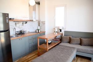 Kuchyň nebo kuchyňský kout v ubytování Tzavelitiko Home