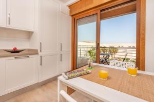 Balkon lub taras w obiekcie Nuevo Ático Isla de la Toja