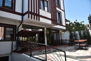 Balkón nebo terasa v ubytování Prior Hotel