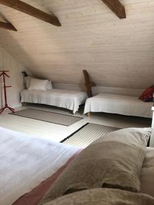 Voodi või voodid majutusasutuse Jonstorps brygghus toas