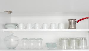 A kitchen or kitchenette at Araz Suit