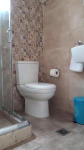 A bathroom at Nicol's Casetta