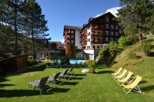 Bazén v ubytování Posthotel Rössle nebo v jeho okolí