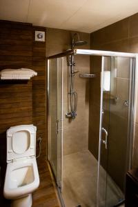 Kúpeľňa v ubytovaní Hotel Electra + 10 fotografií
