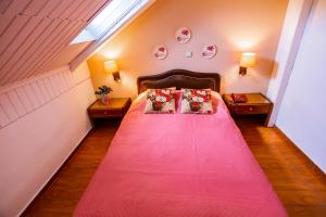 Postel nebo postele na pokoji v ubytování Hotel Electra