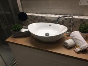 Koupelna v ubytování Apartmán Dara + 12 fotografií