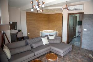 Posezení v ubytování Hotel Premium