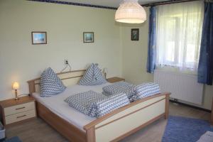 Postel nebo postele na pokoji v ubytování Casa da Honna