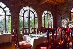 Restaurace v ubytování Tizi N'Ouirgane