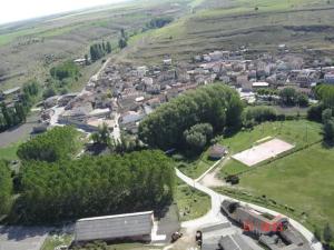 Letecký snímek ubytování Casa Rural Los Yeros Aldeasoña - Segovia