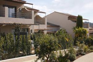 Um jardim em La Bastide de Biot