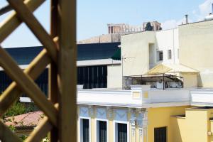 Balkón nebo terasa v ubytování Ulysses Apartments Acropolis