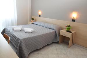 Postel nebo postele na pokoji v ubytování Hotel Excelsior