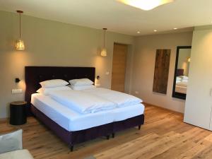 Ένα ή περισσότερα κρεβάτια σε δωμάτιο στο Klein Fein Hotel zum Graf