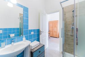 Bathroom sa Villa Brigida