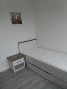 Postel nebo postele na pokoji v ubytování Apartament Thomas