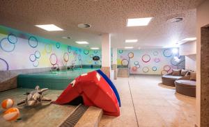 A seating area at Aktiv- & Wellnesshotel Bergfried