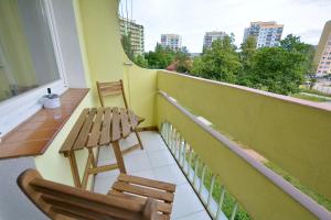 Balkón alebo terasa v ubytovaní Apartament Dzień Dobry 2