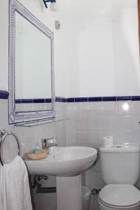 Koupelna v ubytování Hostal El Espinel