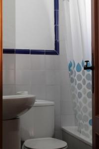 Koupelna v ubytování Hostal El Espinel