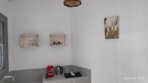 Kuchyňa alebo kuchynka v ubytovaní Grey Rooms Naxos