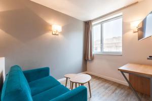 Χώρος καθιστικού στο Residhotel Le Grand Prado