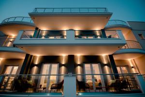 Balkón alebo terasa v ubytovaní Frunze Luxury Apartments