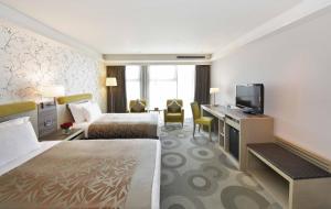 TV a/nebo společenská místnost v ubytování Fullon Hotel Kaohsiung