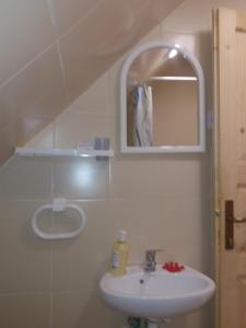 Koupelna v ubytování Guest House Vukicevic