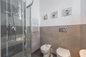 Vannituba majutusasutuses Biancorèroma B&B